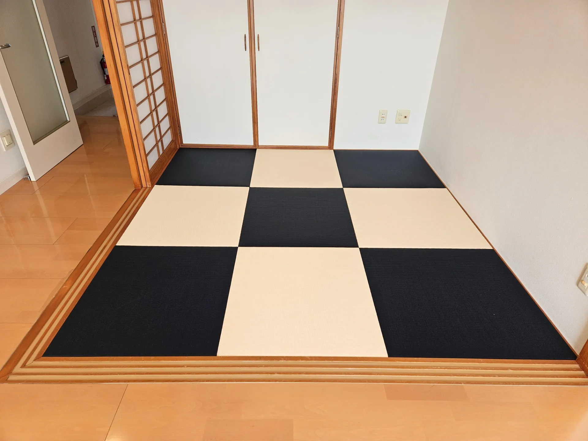 たたみ表替 半帖縁なし (琉球畳) 納品完了(那覇市) セキスイ畳表