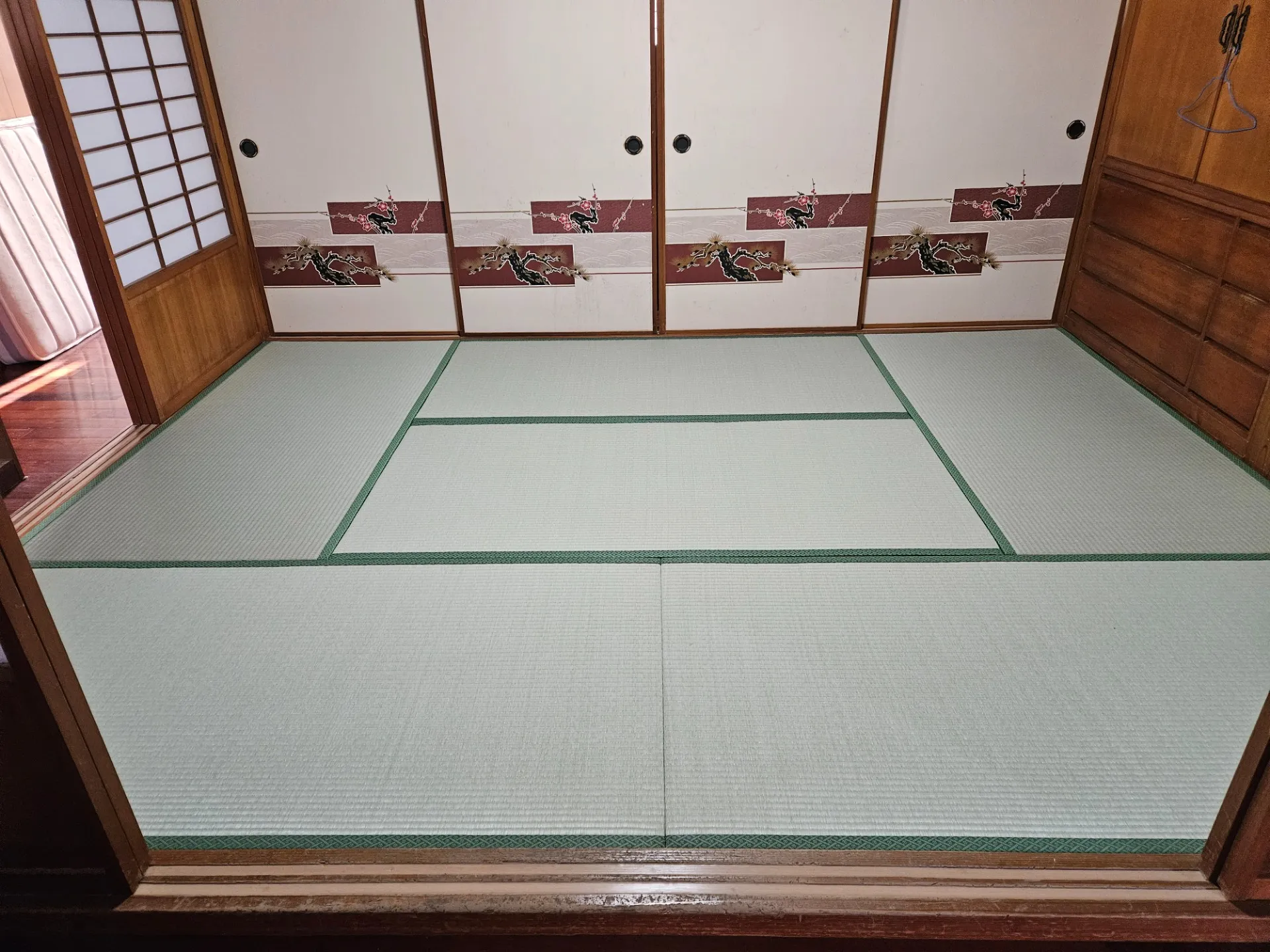 たたみ表替えを行いました(那覇市) | セキスイ 樹脂畳表 6帖間