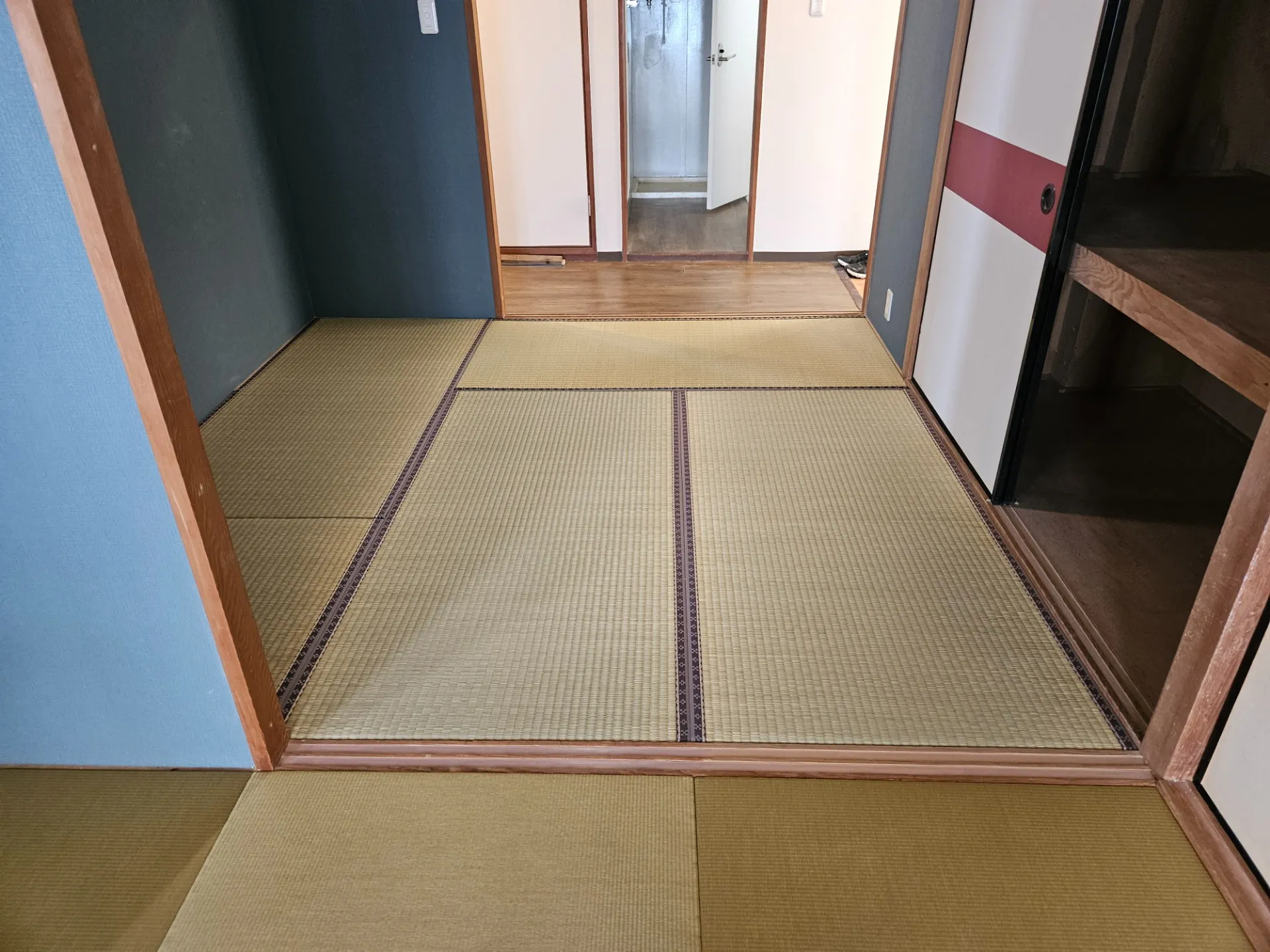 【那覇市首里金城町】畳の表替え|沖縄県産・琉球ビーグ寿(4帖半)